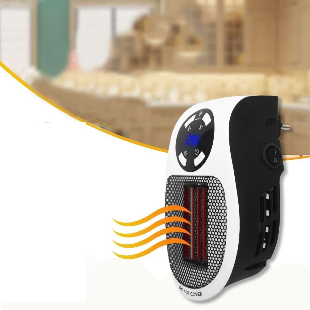 Calentador eléctrico portátil de 500 W de Pared RJG-02313