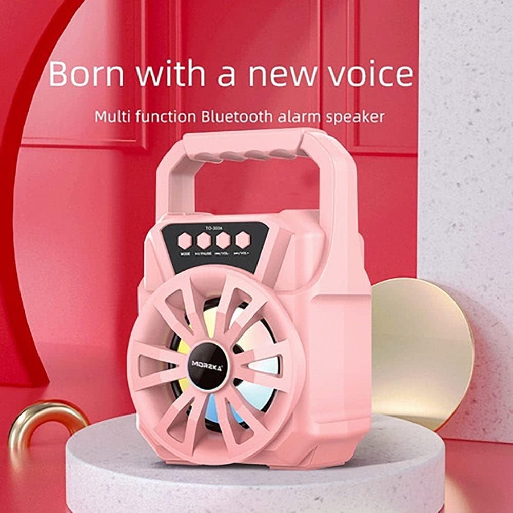 Bocina Moreka TO-3034, Bluetooth, TF Card/Micro SD, Radio FM, USB, entrada para Microfono, Auxiliar, Pila larga Duración, Led.5
