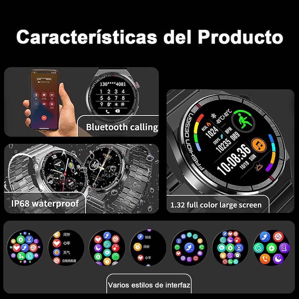 Smart Watch Moreka SK11 Pro Bluetooth Deportivo Impermeable8