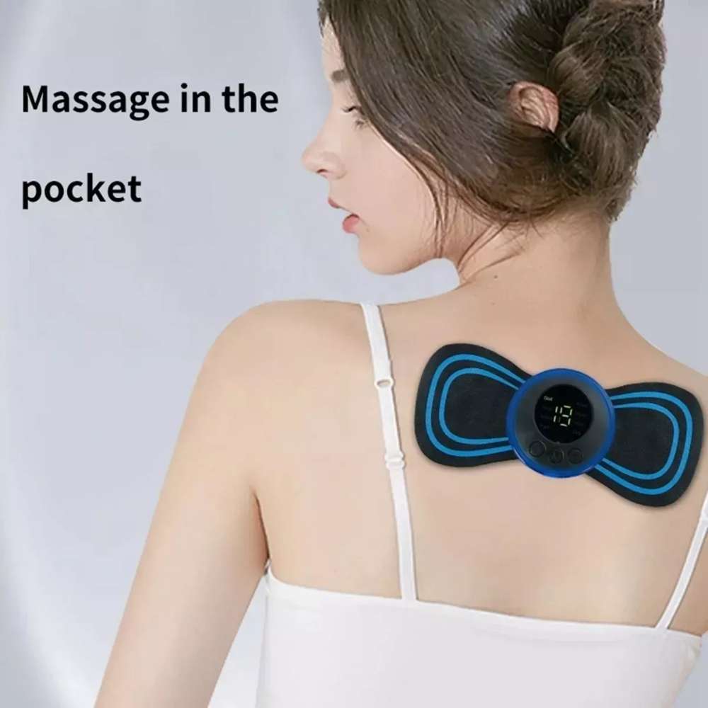 Masajeador Muscular Terapia Digital Estimulador Eléctrico Moreka NP-01954