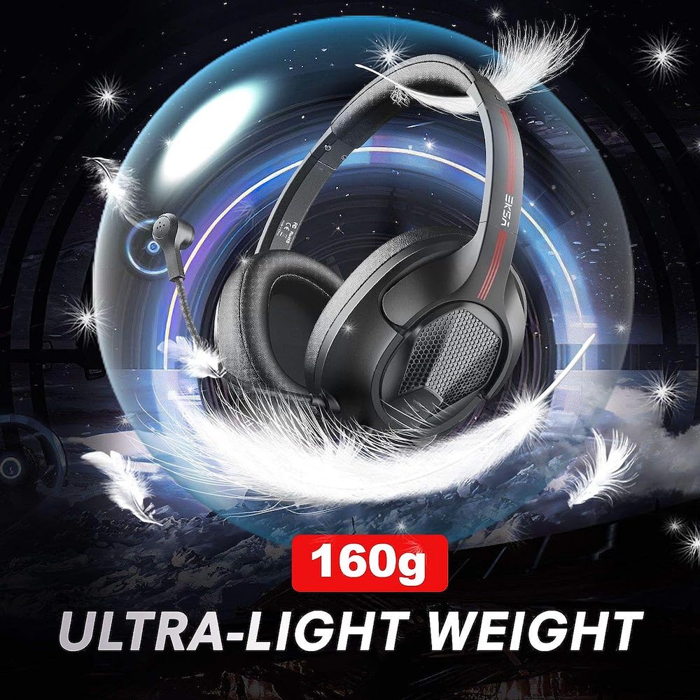 Diadema Gamer EKSA Air Joy micrófono, auriculares con cable para PC, Xbox PS4, PS5, Switch, micrófono con cancelación de ruido7