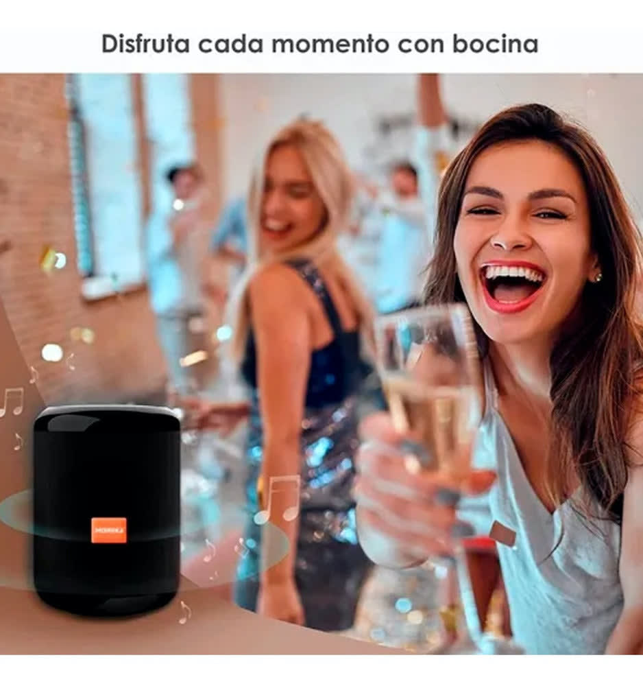 Bocina Bluetooth Moreka 519 TF Card Radio FM Resistente al agua13