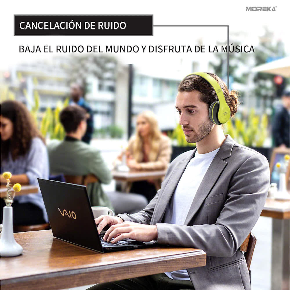 Audifonos Diadema Moreka ST3 Bluetooth5