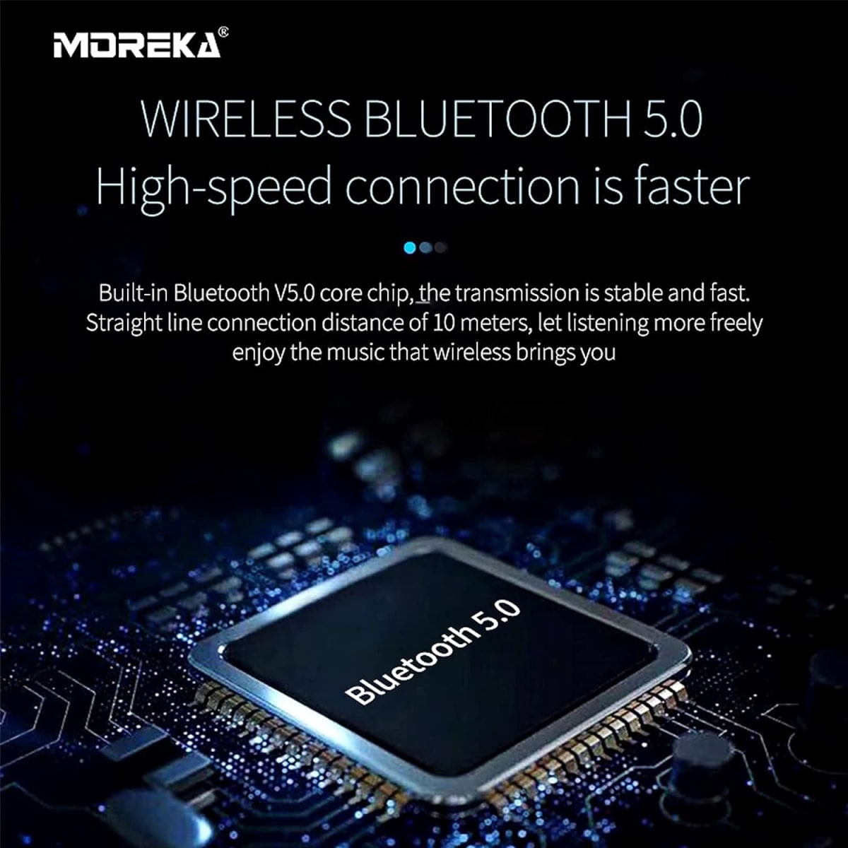 Bocina Moreka T35, Bluetooth, TF Card, Radio FM, USB.12