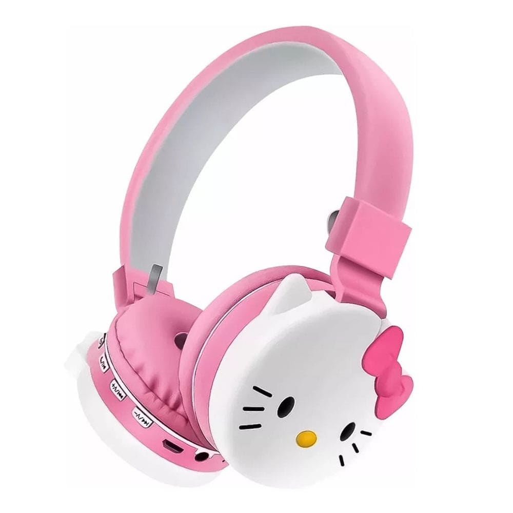 Audífonos Diadema Bluetooth KITTY Inalámbrico Plegable5