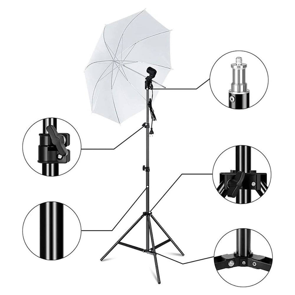 Tripie Universal Para Aro De Luz Camara Sombrilla Hasta 1.6m5
