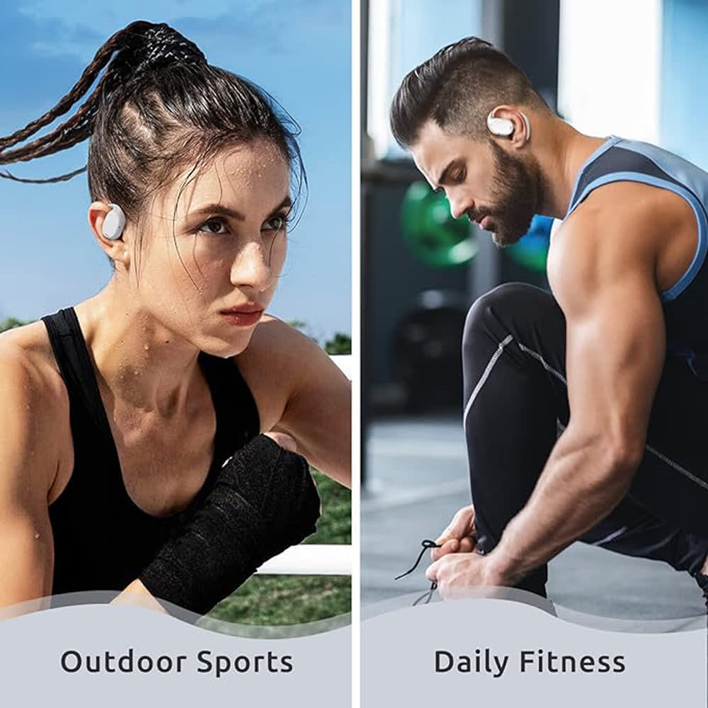 Audífonos Inalámbricos Deportivos de Conducción Ósea Moreka E 3076