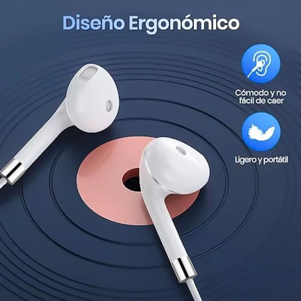 Paquete de 20 Audífonos Alámbrico 3.5 Moreka M-914, Manos Libres6