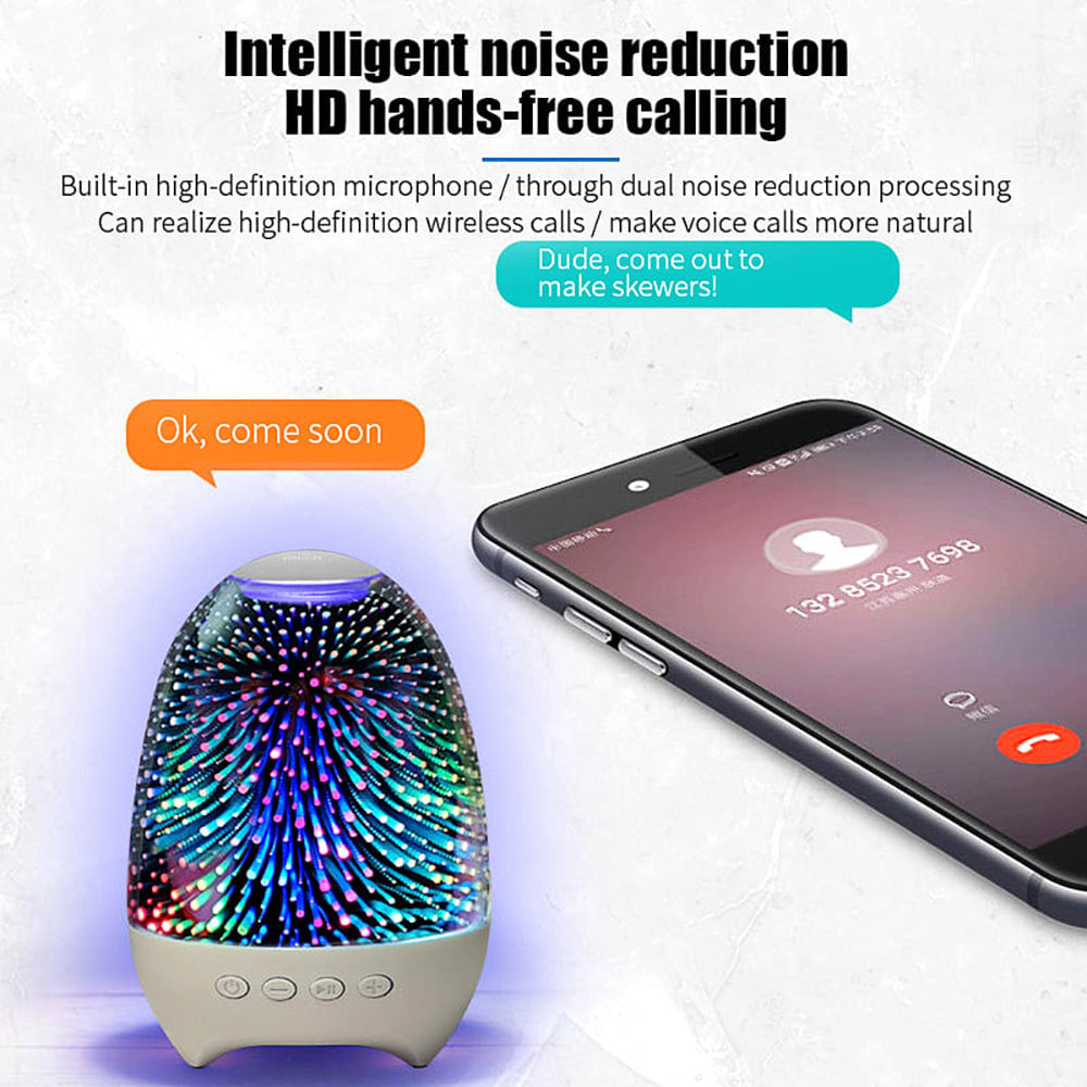 Bocina Moreka S609, Bluetooth, TF Card/Micro SD, Radio FM, USB, Auxiliar, luz led.5