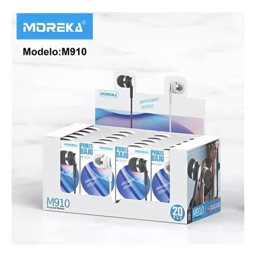 Audifonos Moreka M-910, Alámbricos, Manos Libres, 3.5mm6