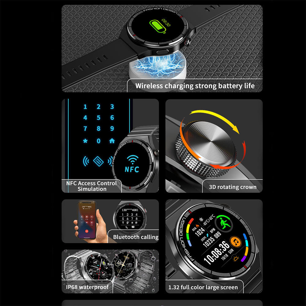 Smart Watch Moreka SK11 Pro Bluetooth Deportivo Impermeable10