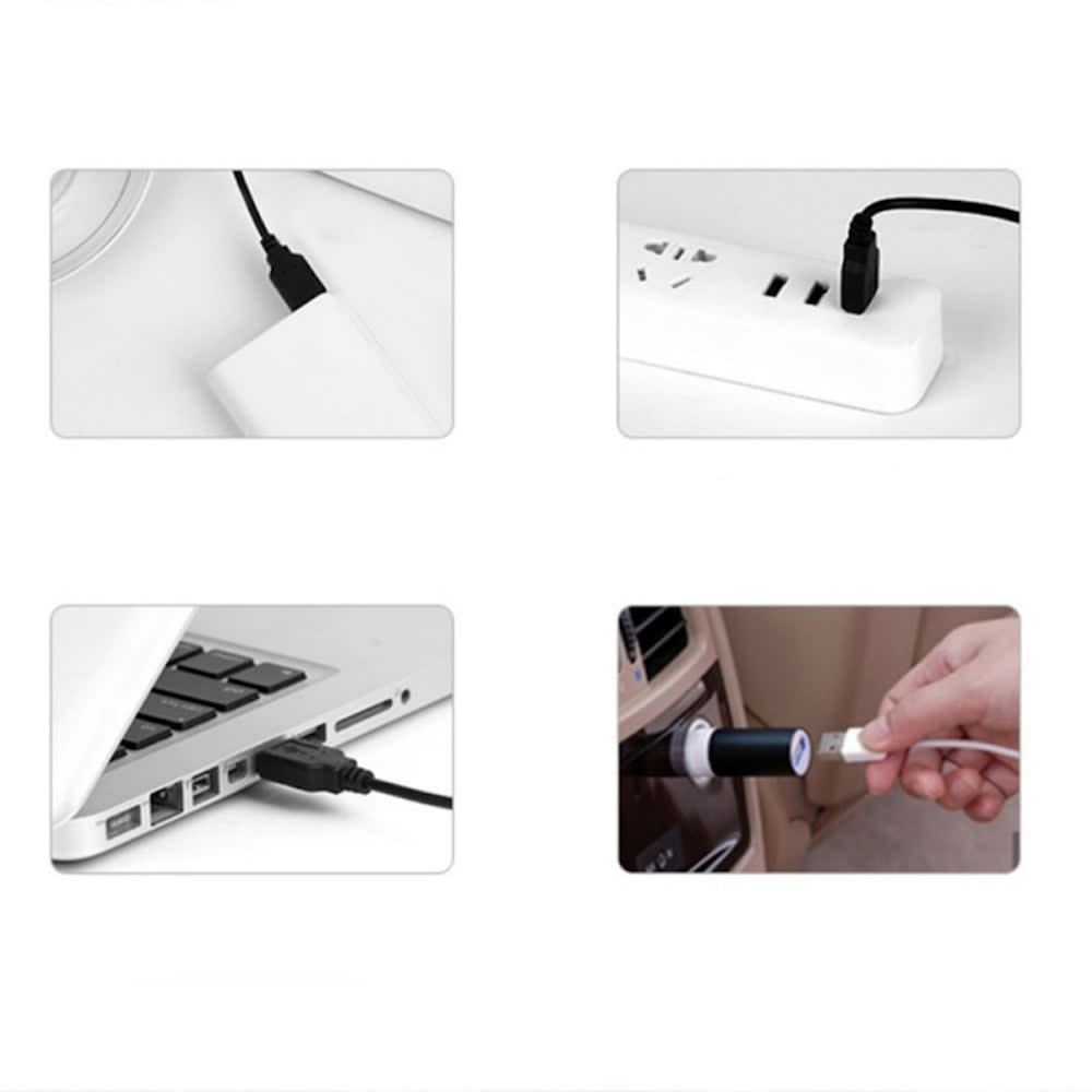 Ventilador eléctrico con Clip de 5.5 Pulgadas Recargable MF02512