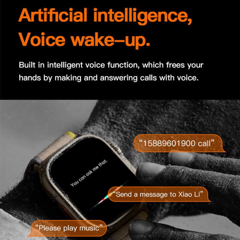 Smart Watch EW57 Serie 8 cuatro correas, Cargador Magnetico9