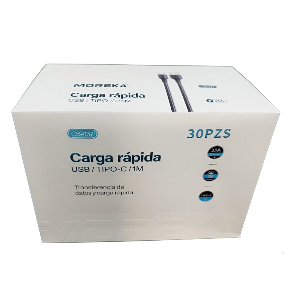 Cable Tipo C CB-037 3.1 A y Datos de 1 M8