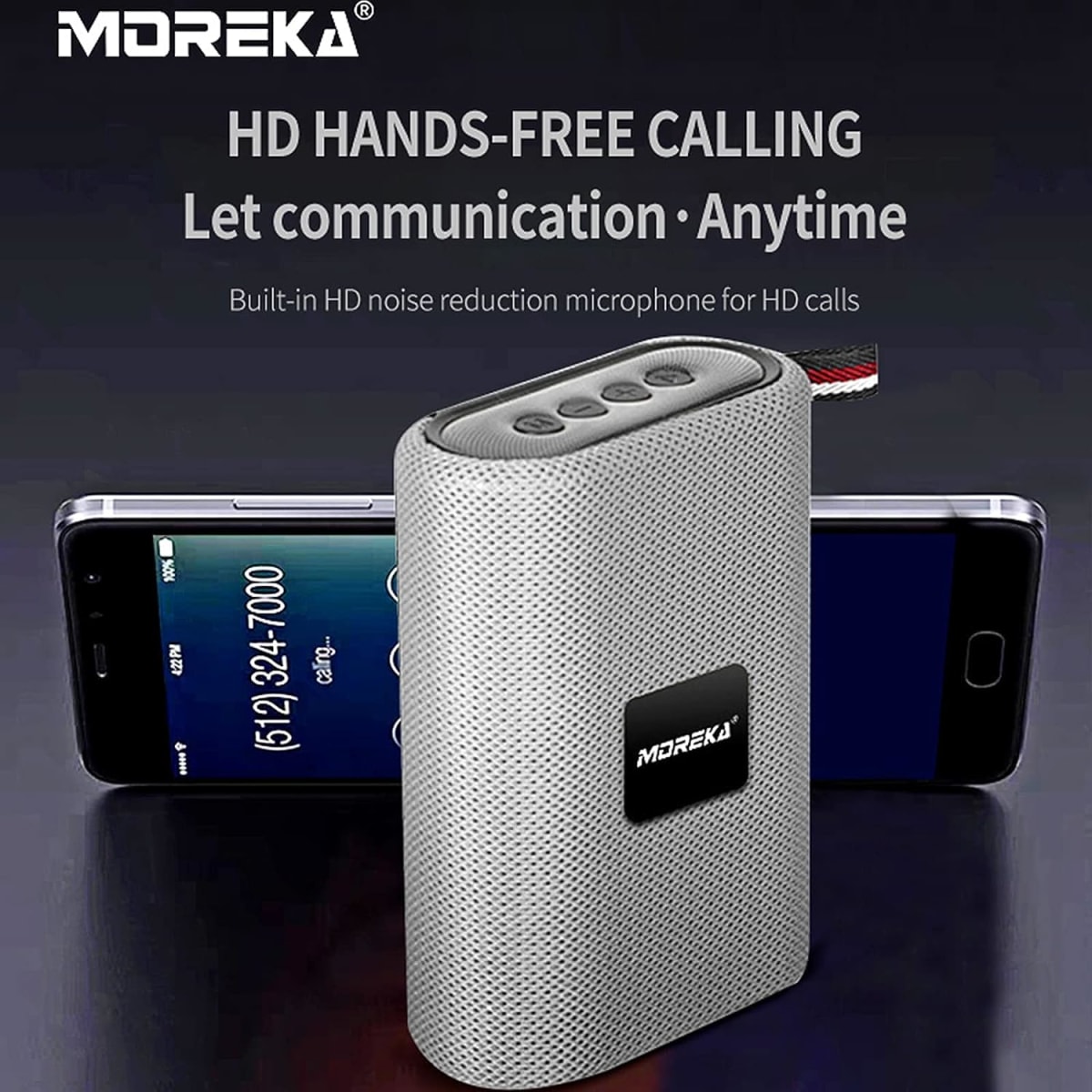 Bocina Moreka T35, Bluetooth, TF Card, Radio FM, USB.13