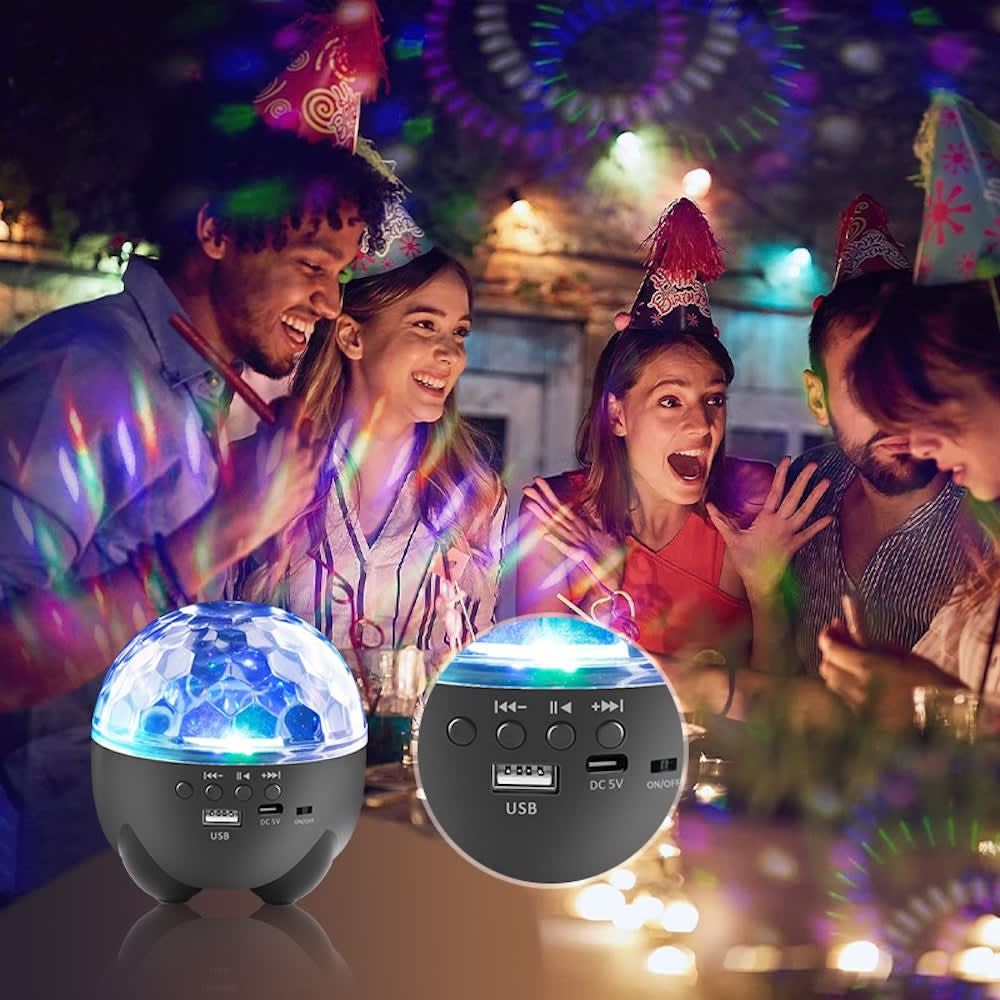 Bocina LT-750  Bluetooth TF Card USB Luces Discoteca4