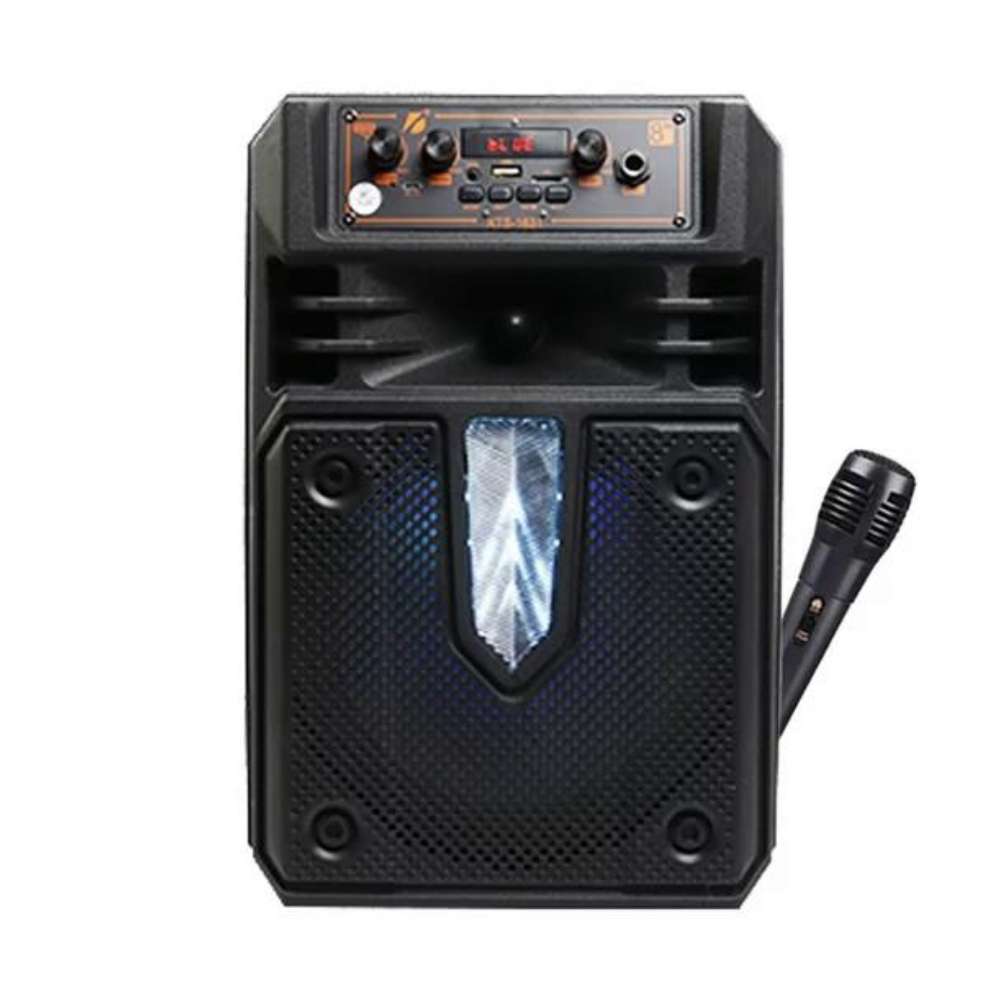 Bocina  KTS-1531, Bluetooth, TF Card, Radio FM, USB MIC. 8