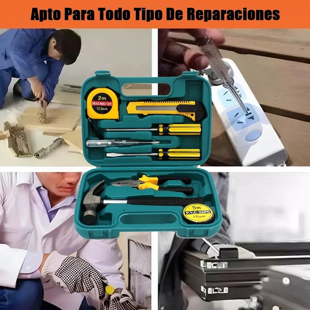 Juego Herramientas Set Mecánicas Reparación Doméstica 8pcs GJX2337 6