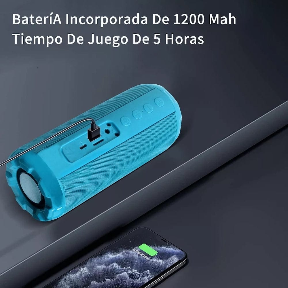 Bocina Moreka 622, Bluetooth, TF Card, Radio FM, USB, Waterproof IPX56