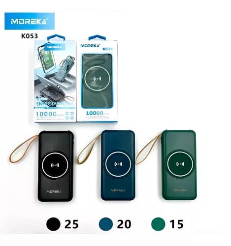 Powerbank Moreka K053  10000 mAh Tipo C V8 IP7