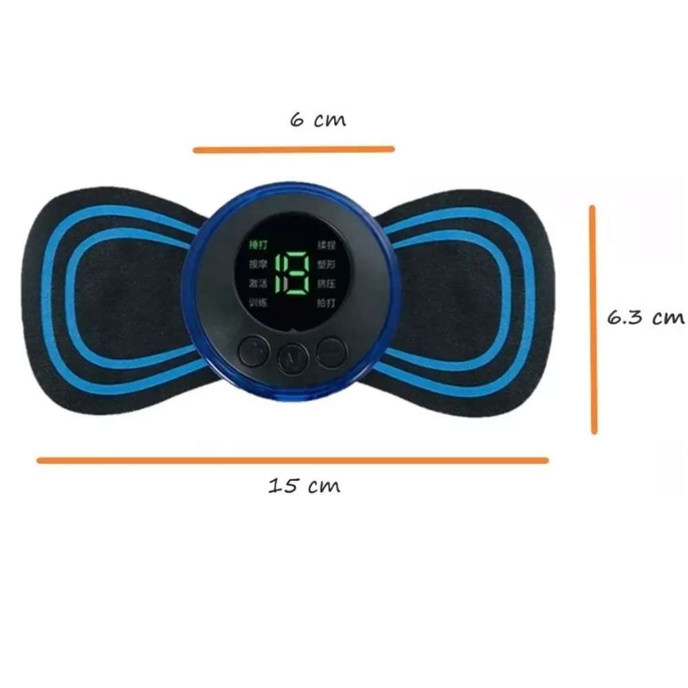Masajeador Muscular Terapia Digital Estimulador Eléctrico Moreka NP-01957