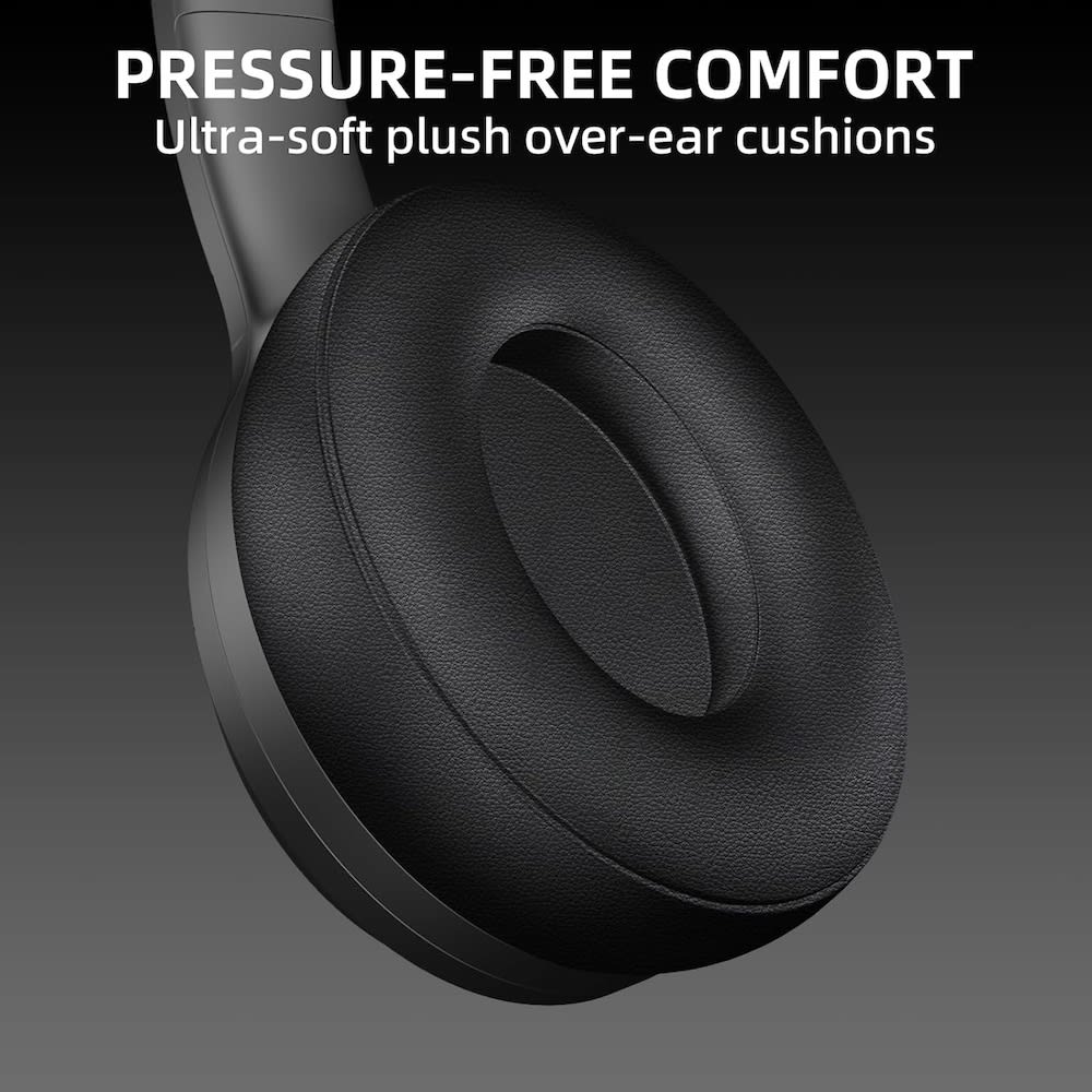 Audífonos Bluetooth V5.4 Moreka BL026 200mAh 40mm Cancelación de Ruido 12 hrs musica9