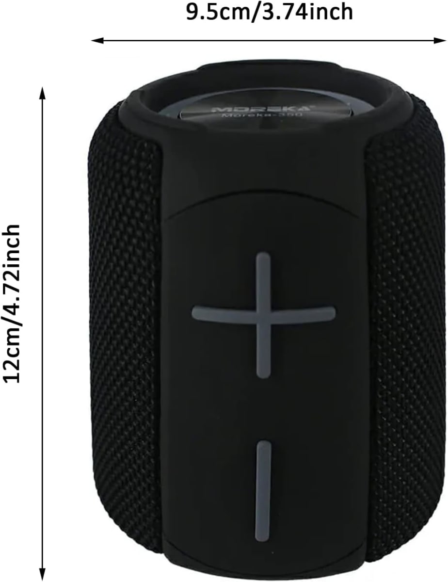 Bocina Bluetooth Moreka 350 TF Card Radio FM Resistente al agua9