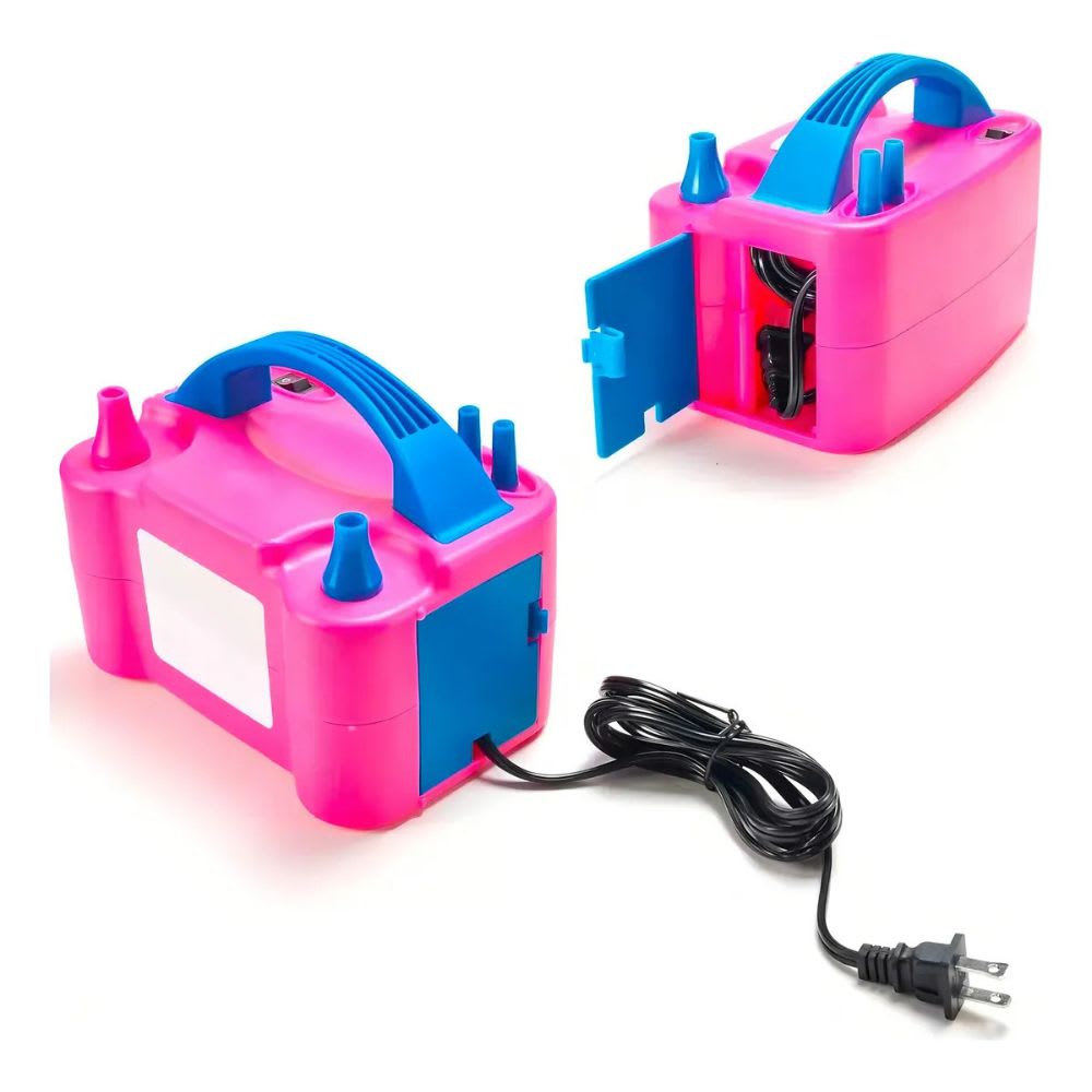 Inflador De Globos Eléctrico Doble Boquilla Portátil 730052