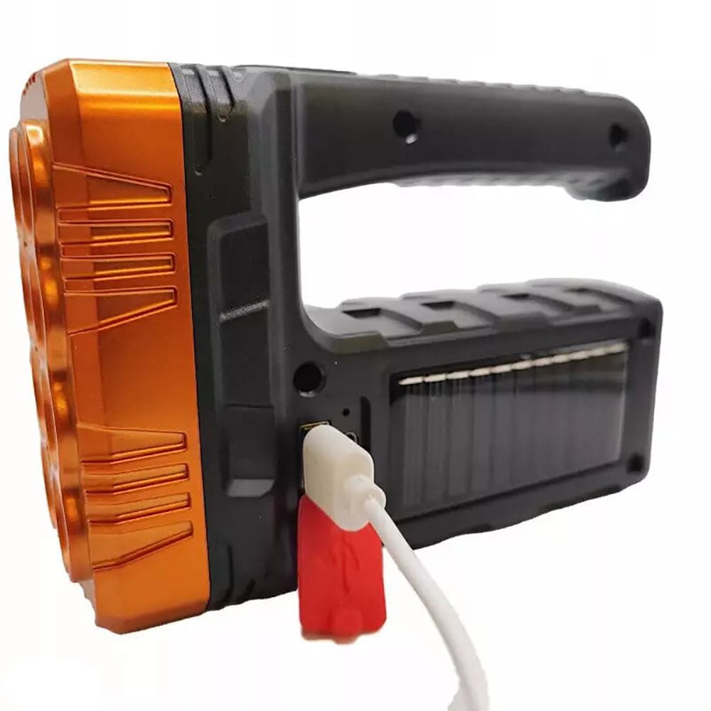 Linterna super brillante de 8 Leds + COB Solar Moreka 7702A8