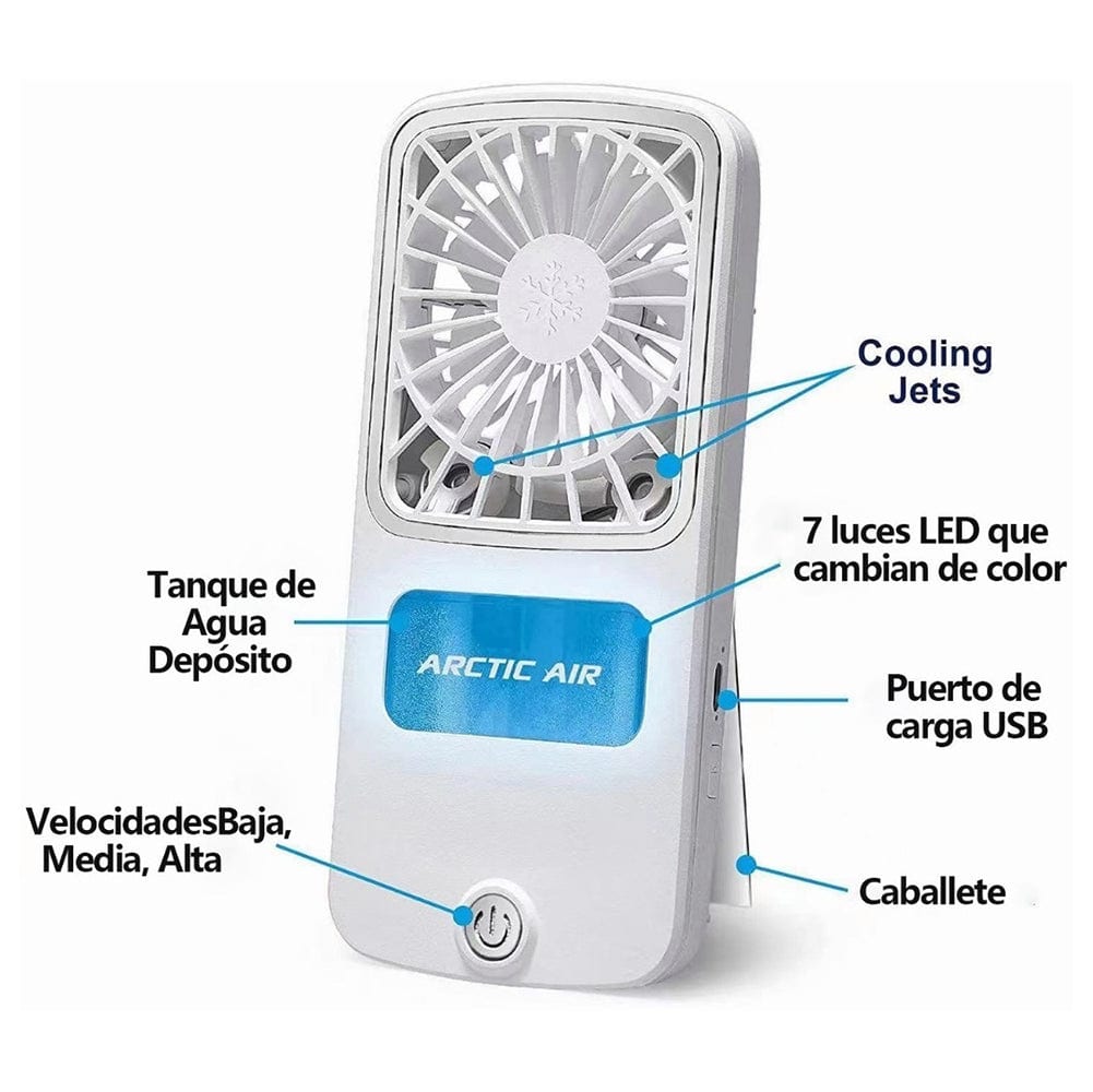 Enfriador de aire personal Moreka  LFJ225 inalámbrico, recargable7