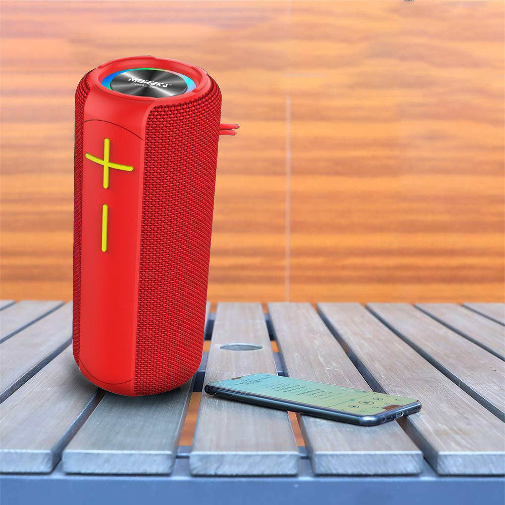 Bocina Bluetooth Moreka M-200 TF Card Radio FM Resistente al agua17