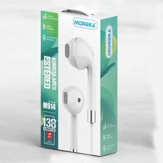 Audifonos Moreka M-914, Alámbricos, Manos Libres, 3.5mm8