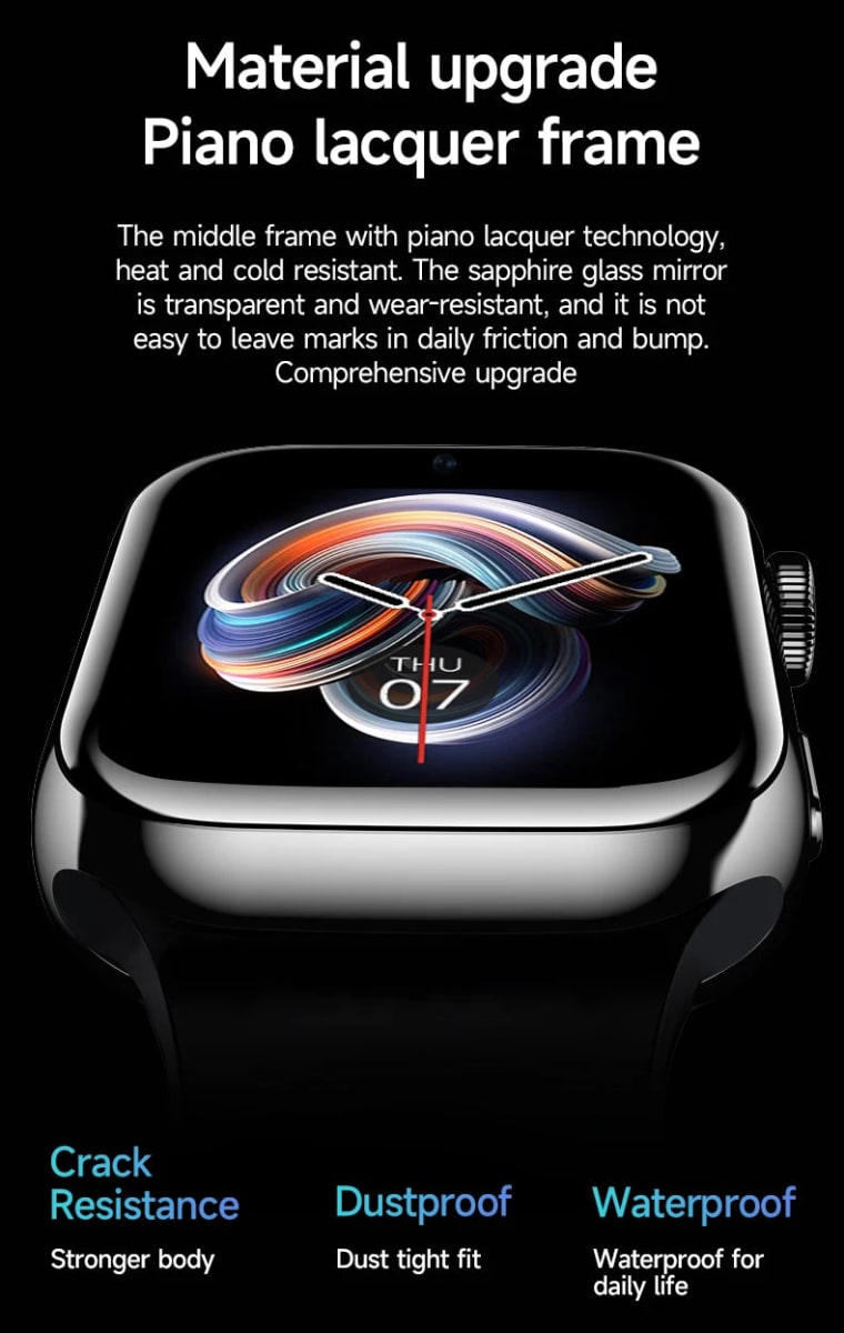 SmartWatch reloj inteligente Bluetooth Moreka MSK14 3 correa7