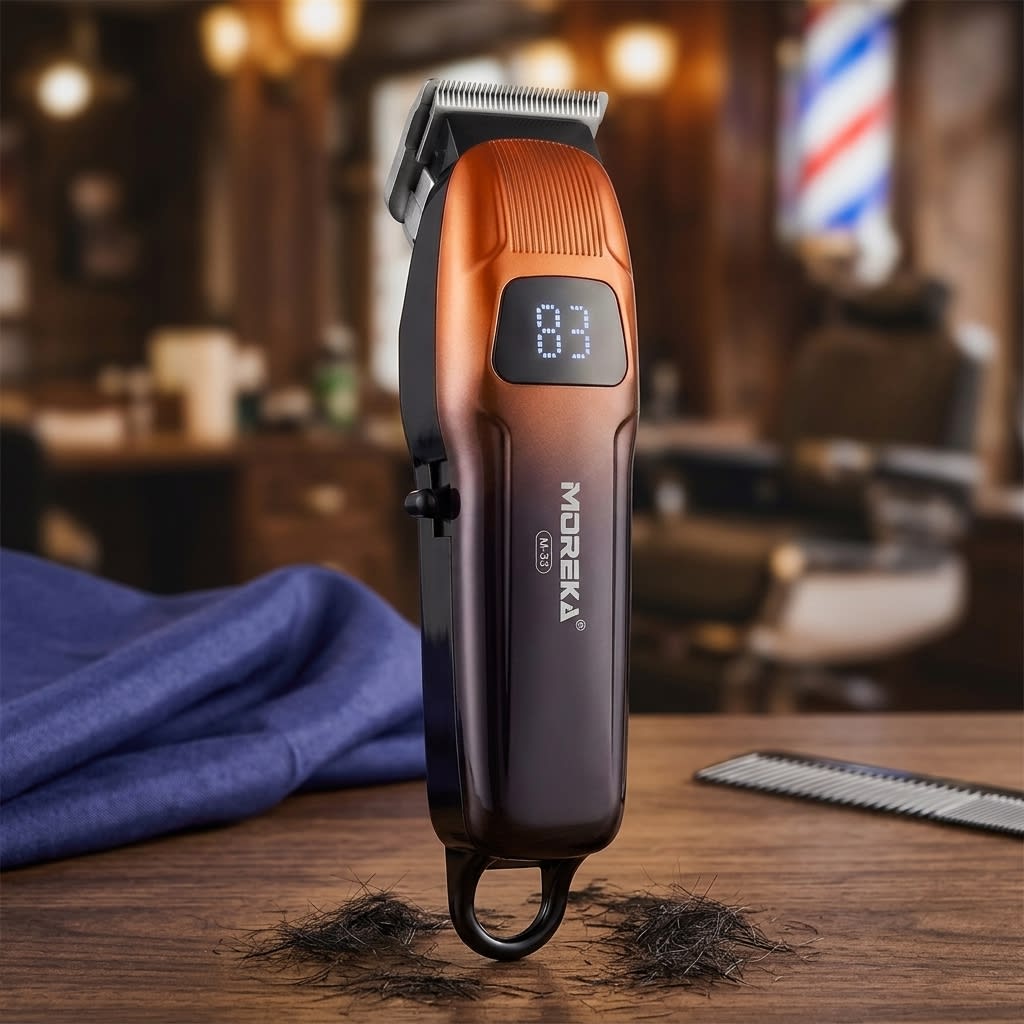 Cortadora Pelo Moreka W-32 Recargable Cuchilla T Potente2