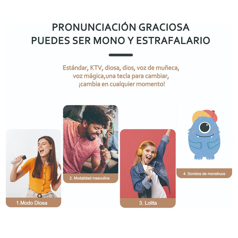 Bocina Karaoke Bluetooth FM dual microfonos portatil WL-39511