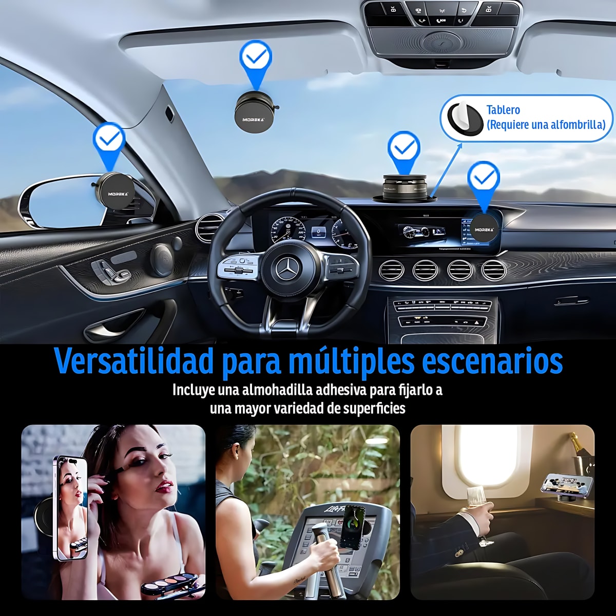 SOPORTE PARA TELEFONOS MOVILES MOREKA ZJ-0153