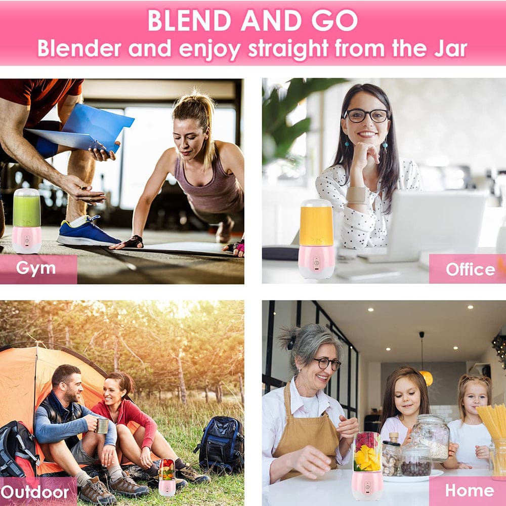 Mini Licuadora Moreka KB-188 Recargable USB8