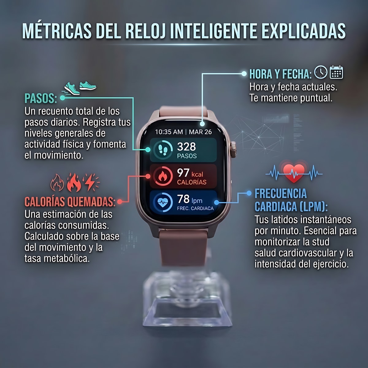 Smartwatch Moreka R13 IP68 Pantalla 1.88 Pulgadas 450mAh5