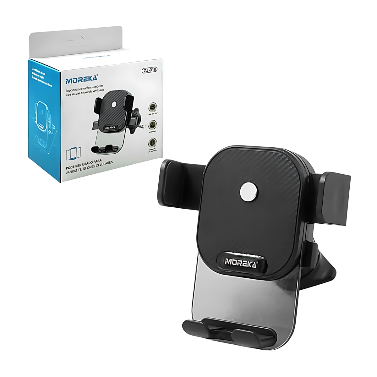 Soporte Celular MOREKA ZJ-010 Rejilla 360 Bloqueo Automático5