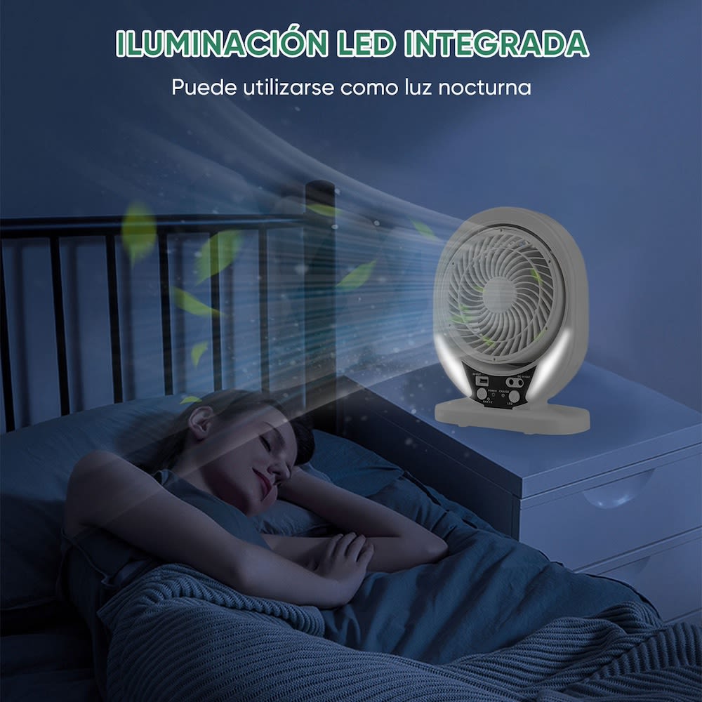 Ventilador 3 aspas 3 Velocidades 7