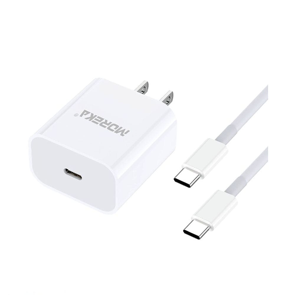 Cargador MOREKA P-203 20W, 3.1A Puerto C Cable C - C 1M8