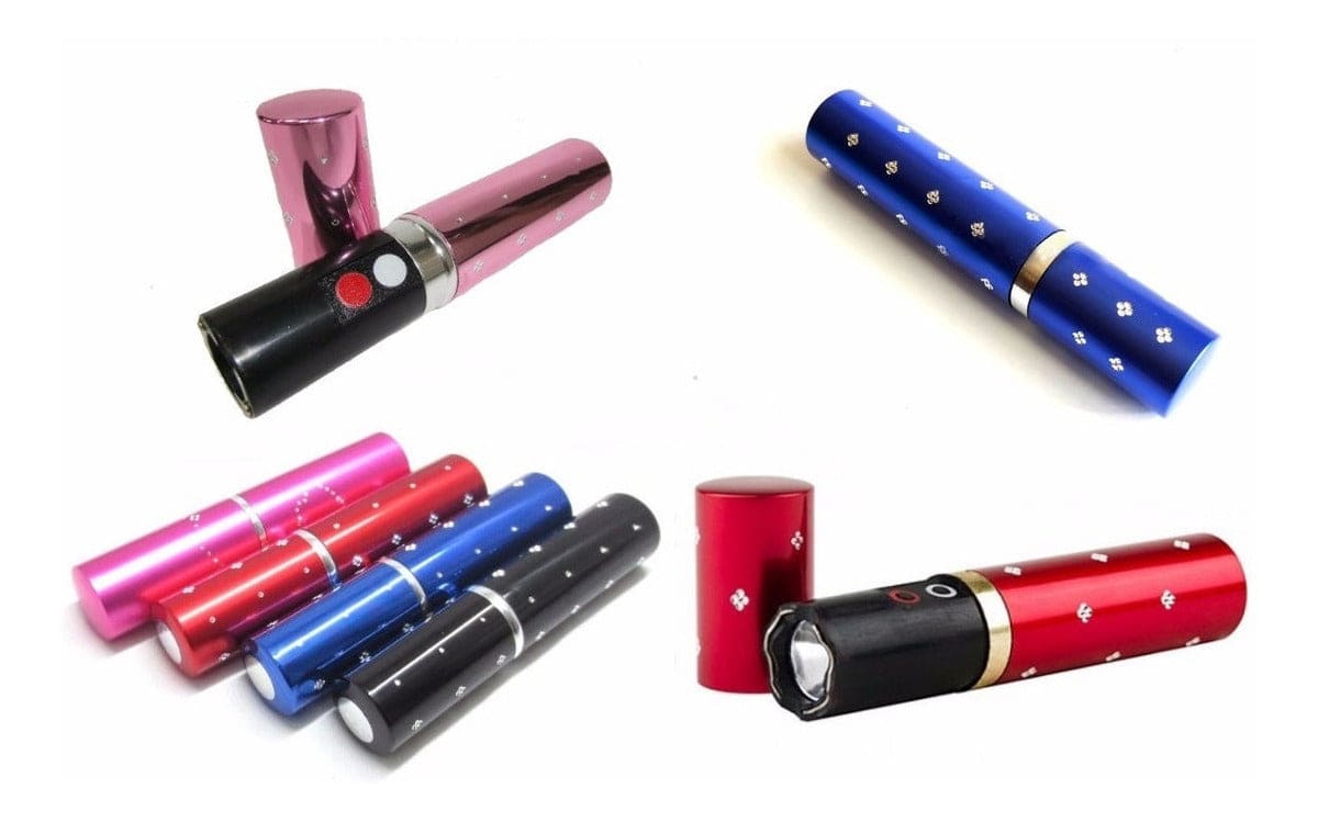 Teaser descarga eléctrica paralizador de defensa personal para mujeres diseño lámpara labial13