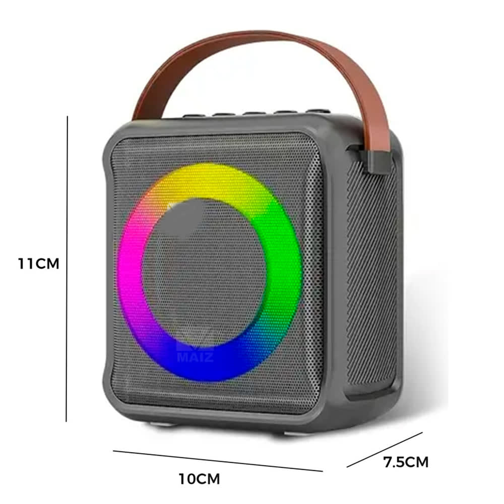 Bocina Karaoke Bluetooth  FM dual microfono portatil WL-39112