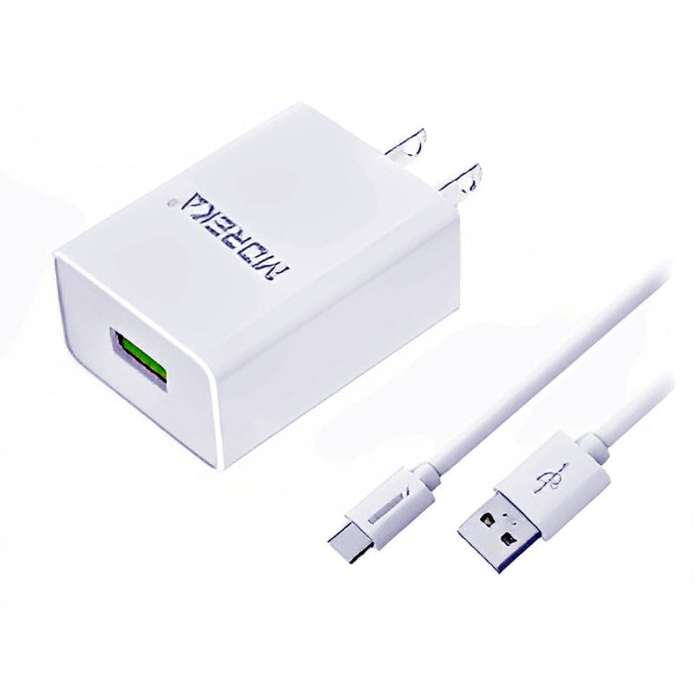 Cargador Tipo C Moreka MR0805 2.1A Incluye Cable10