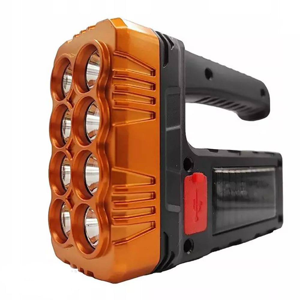 Linterna super brillante de 8 Leds + COB Solar Moreka 7702A9