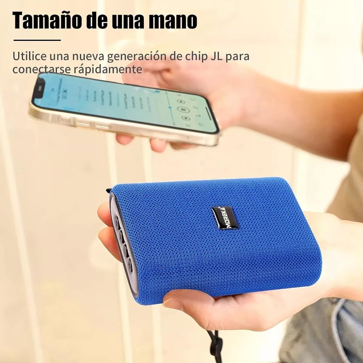 Bocina Moreka T35, Bluetooth, TF Card, Radio FM, USB.15