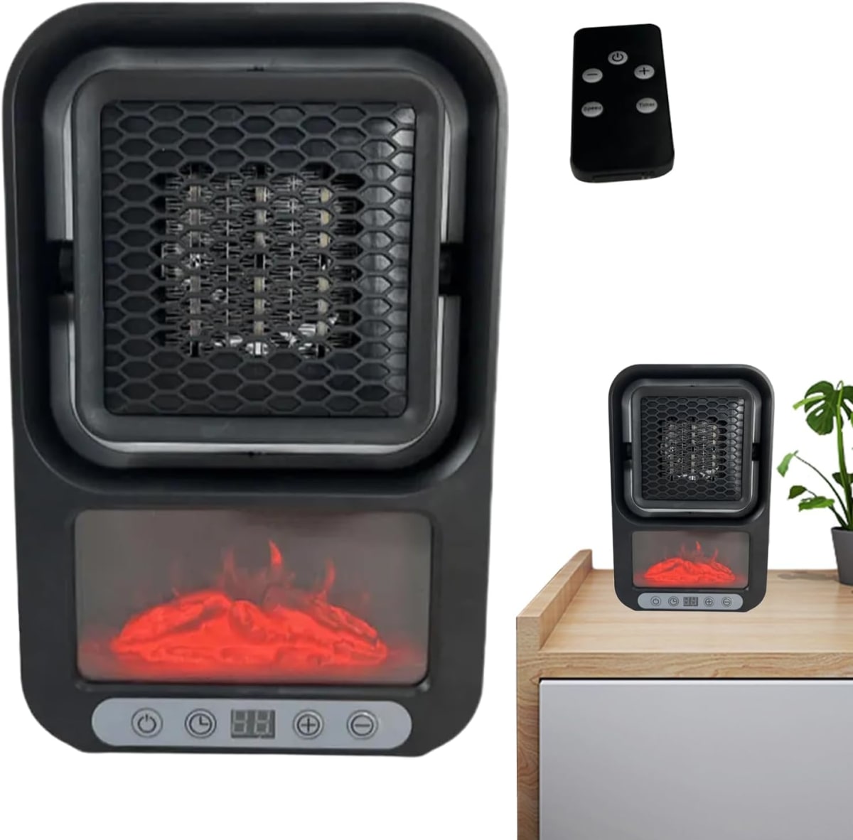 Calentador eléctrico portátil de cerámica 800w silenciosa Moreka NFJ-705W8