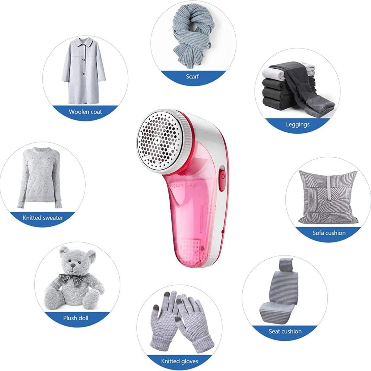 Removedor Quita Pelusa Para Ropa Eléctrico inalámbrico Moreka9