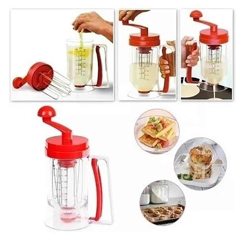 Dispensador Mezclador Manual Hot Cakes Pasteles8