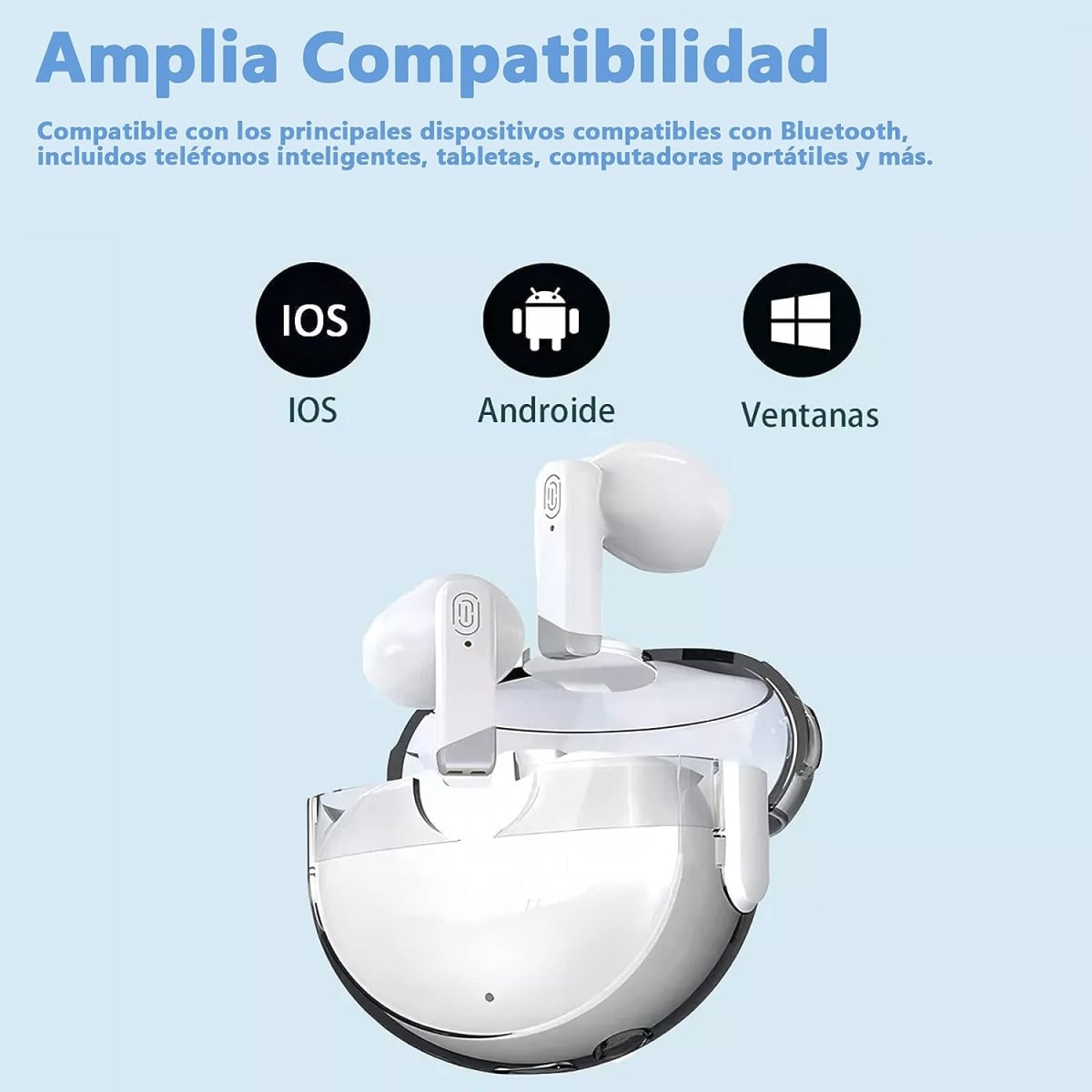 Audífonos Bluetooth 5.0 Moreka 285 TWS Táctil 18